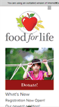 Mobile Screenshot of foodforlife.ca